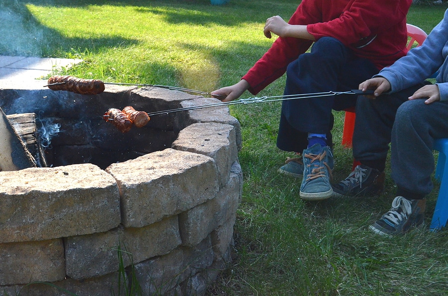 Natural Stone Fire Pit